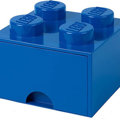 Stona fioka LEGO® Kocka 4  15x15x11cm plava 4020