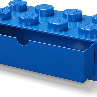Stona fioka LEGO® Kocka 8 30x15x11cm plava 4021