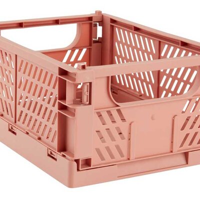 Sklopiva gajbica za odlaganje stvari 25x34x15cm Koral