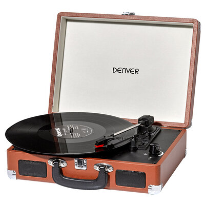 Prenosni gramofon Denver VPL-120BROWN