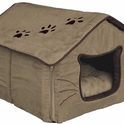 Krevet za mačku u obliku kućice Trixie Hilla Sand 36334