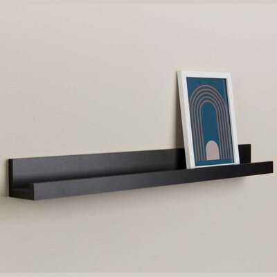 Zidna Polica za Tegle ili Slike 60 cm Black