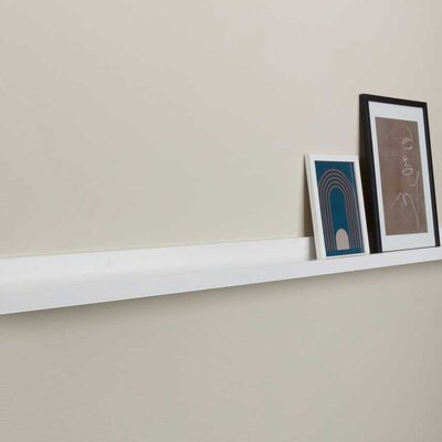 Zidna Polica za Tegle ili Slike 115 cm White
