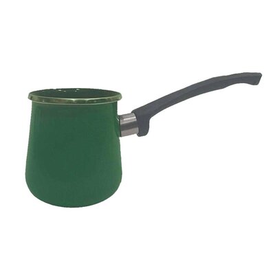 TEXELL Džezva emajlirana M 370ml Zelena