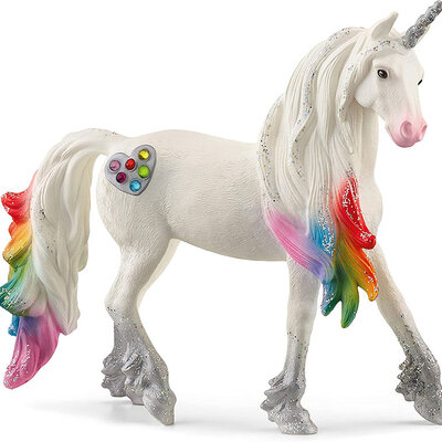 Schleich Bayala figurice - Jednorog ljubavne duge - pastuv 70725