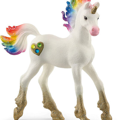 Schleich Bayala figurice - Jednorog ljubavne duge - ždrebe 70727