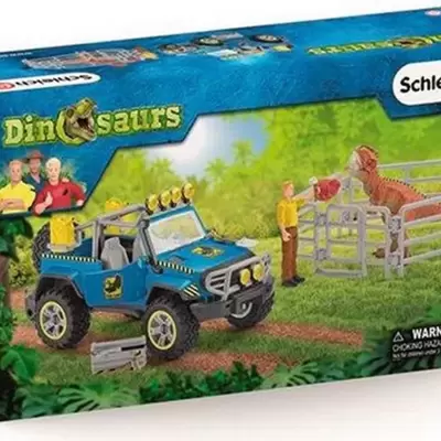 Schleich figure Dinosaurusi - Terensko vozilo za izviđanje dinosaurusa 41464