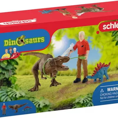 Schleich figure Dinosaurusi - Napad T-Rexa 41465