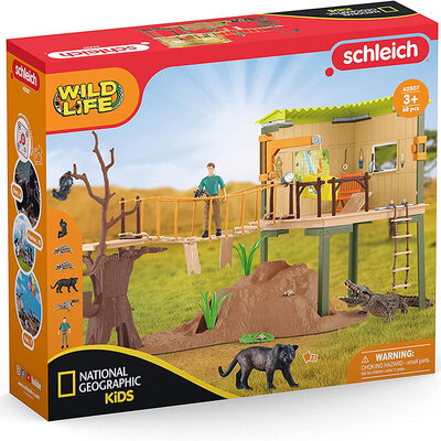 Schleich figurice Divlje životinje - Izviđačka stanica 42507