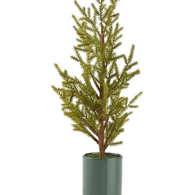 Realistična Jelka u Keramičkoj Saksiji Turtig 48 cm