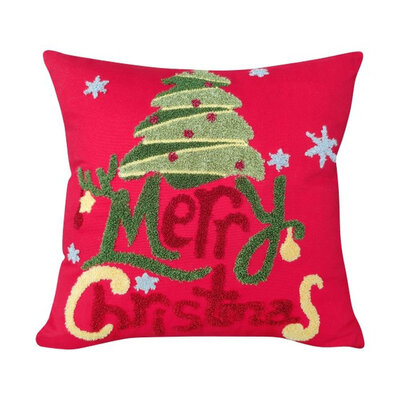 Novogodišnja dekoracija Jastuk 40cm Merry Christmas red