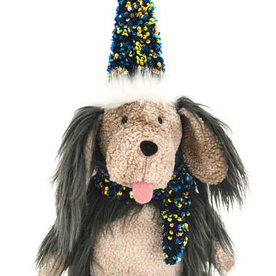 Novogodišnja lutka Pas Gleaming 201