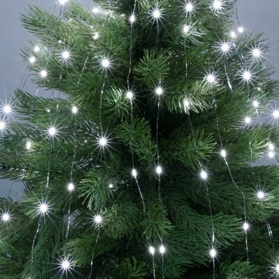 Račvasti svetleći niz sa 200 hladno belih LED dioda ML200/WH