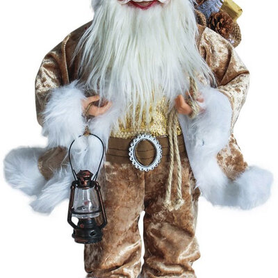 Deda Mraz sa fenjerom Figura Visine 45 cm