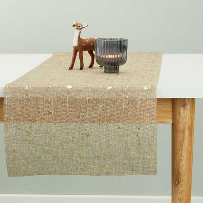 Novogodišnji nadstolnjak za praznične aranžmane 35x300 Goldie