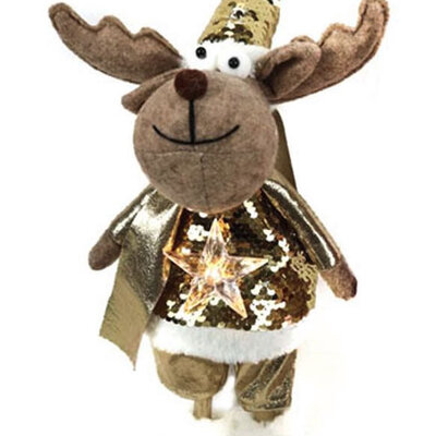 Novogodišnja dekoracija Cupid Irvas Goldy 45 cm