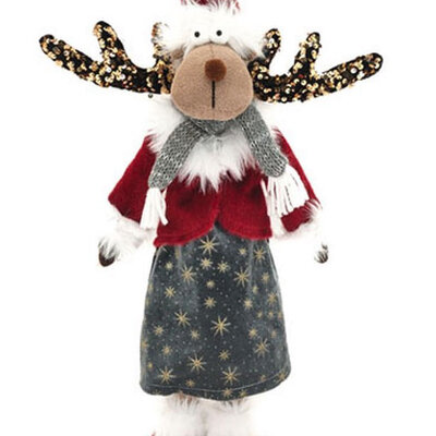 Mery novogodišnja dekoracija irvas Tina 70 cm