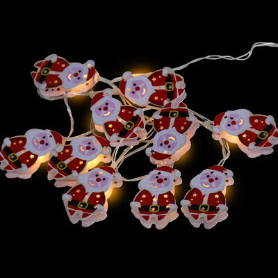 Festa Novogodišnje lampice na baterije Deda Mraz 10LED