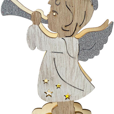 Kućna dekoracija LED Anđeo 15 cm