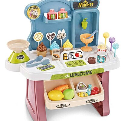 Moj Super Market sa 33 Elementa za Opremanje