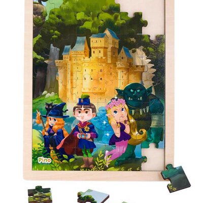 BITKA ZA BAJKE Uroša Petrovića Drvena Slagalica Zamak 