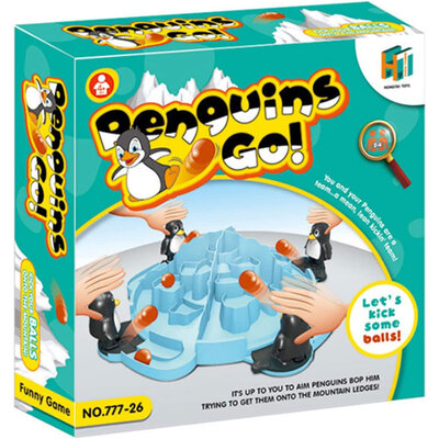 Pingvini Šutiraju Loptu Društvena Igra