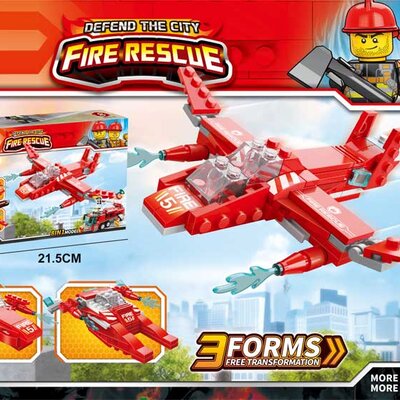 Kocke Vatrogasne letelice 86 delova 596261