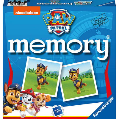 Društvena igra Memorija Paw Patrol Ravensburger 20743