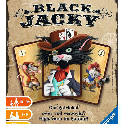 Društvena igra sa kartama Black Jacky Ravensburger 20784