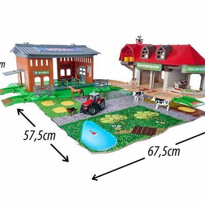 Igračka Farma sa traktorom i životinjama Majorette Creatix 2050037