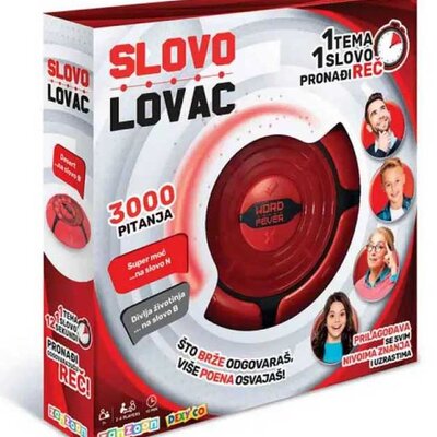 Slovolovac Društvena Igra za 2 do 4 Igrača