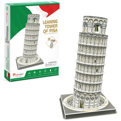 CubicFun 3D Puzzle Krivi Toranj U Pizi C241h