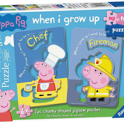 Pepa Prase i zanimanja Uklapalica Ravensburger 06969