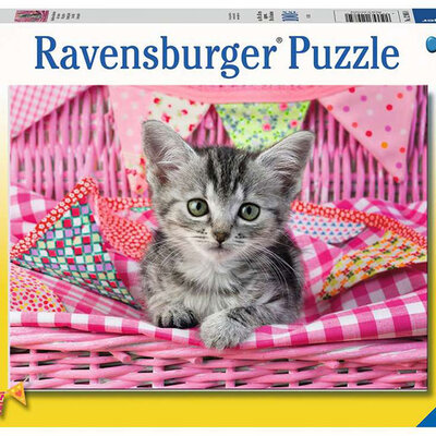 Ravensburger Puzzle 100 XXL delova Mače u ružičastom 12985