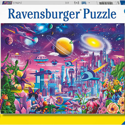 Ravensburger Puzzle slagalica 200 XXL delova Kosmički grad 13291