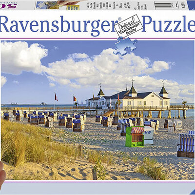 Ravensburger Puzzle slagalica 500 delova Plaža u Albeku 13652