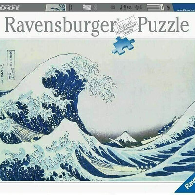 Ravensburger Puzzle slagalica 1000 delova Veliki talas Kanagve 12000107