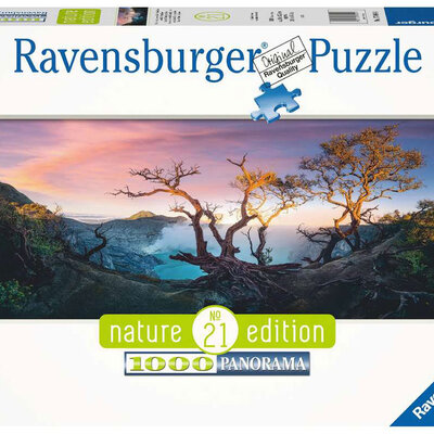 Ravensburger Puzzle slagalica 1000 delova Sumporno jezero na Javi 17094