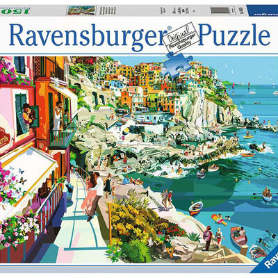 Ravensburger Puzzle slagalica 1500 delova Cinque Terre Italija 16953
