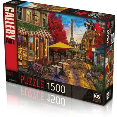 Puzzle 1500 Delova Veče u Parizu KS Games