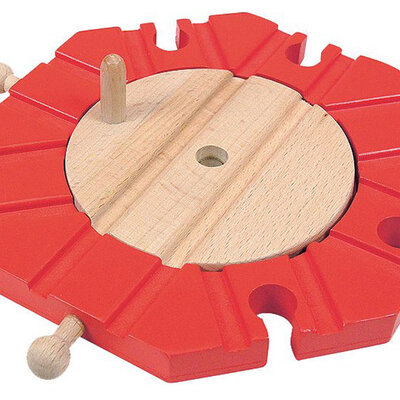 WOODY Delovi za drvenu prugu - Četvorosmerna skretnica 90586