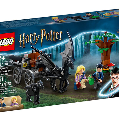 LEGO® Harry Potter Kocke - Hogvorts - Testrali i kočija 76400