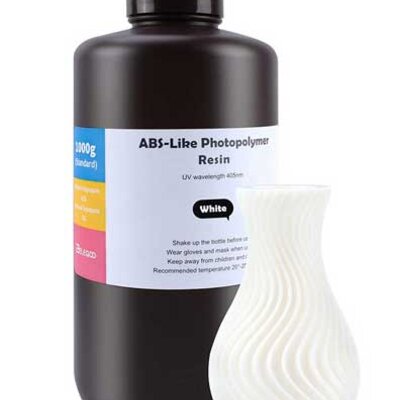 Elegoo Smola za SLA 3D štmpače 1kg Bela ABS-like