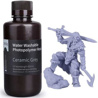 Elegoo Periva smola za 3D štmpače 1kg Ceramic Grey