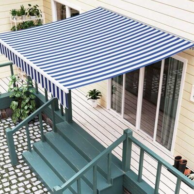 Tenda za montažu na zid ili plafon Plavo-Bela 3x2m