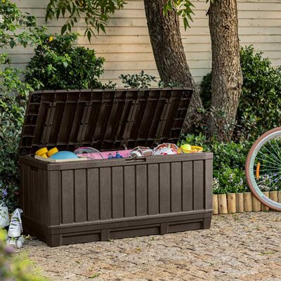 Sanduk za odlaganje stvari Keter Kentwood 350L Brown 249461