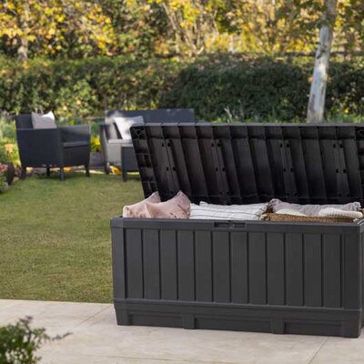 Sanduk za odlaganje stvari Keter Kentwood 350L Grafit 249462