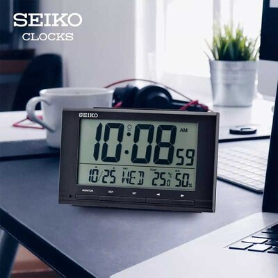 Digitalni stoni sat Budilnik Seiko QHL090K