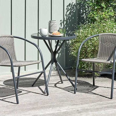 Balkonska garnitura Vista sa stolom i dve stolice