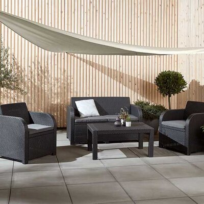 Trougaona tenda Shield Vario 3.6x3.6x3.6m Prljavo bela